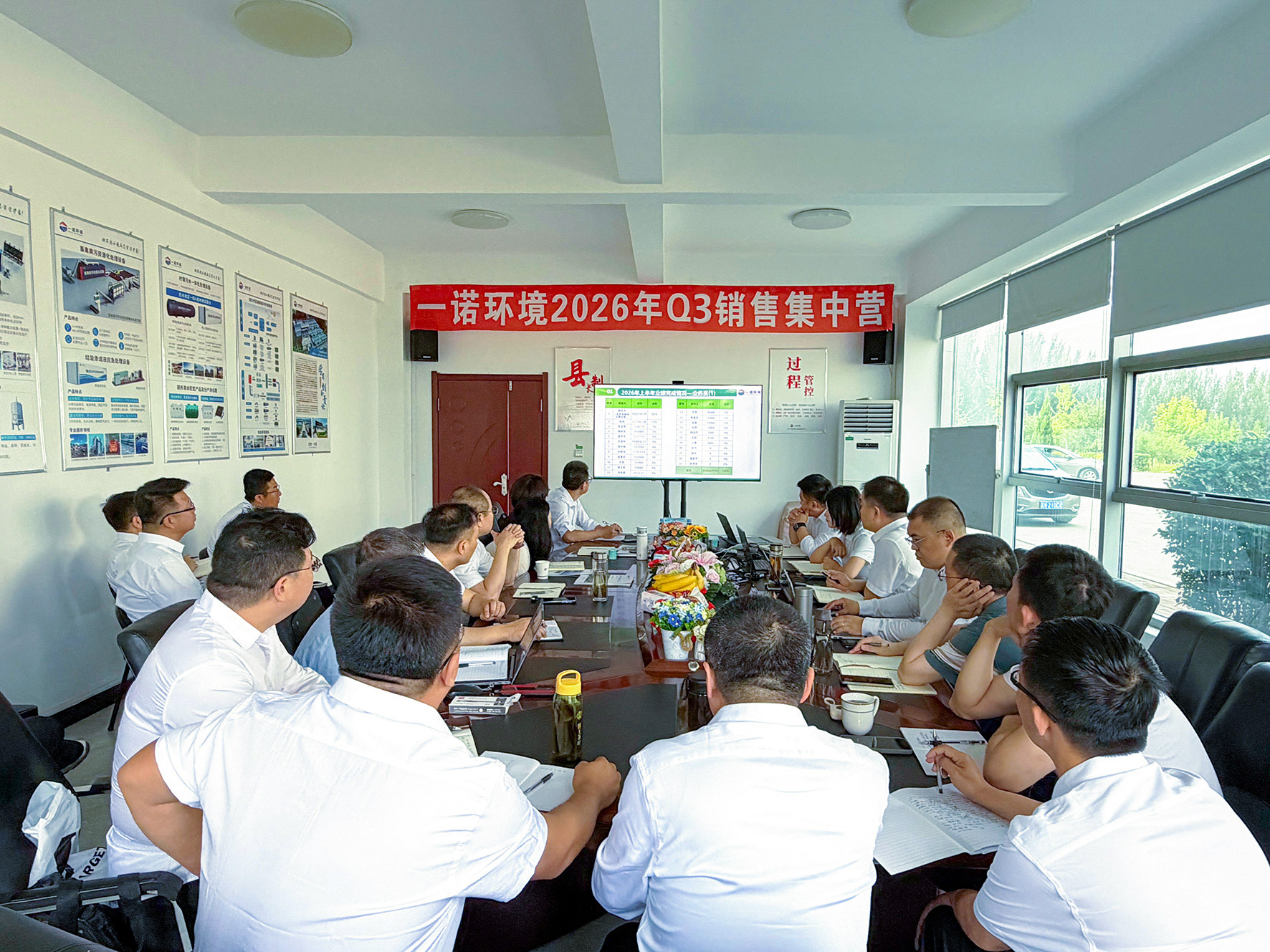 聚力精進，拓勢新程｜一諾環境 2026 年 Q3 銷售集中營圓滿收官